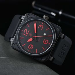 2022 High Quality Fashion Square Casual Fully Automatic Mechanical Watch with Calendar