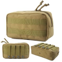 Bags Tactical Molle Waist Bag Belt Edc Tools Bag Military Hunting Accessory Pouch Travel Camping Pocket Army Utility Organizer Pouch