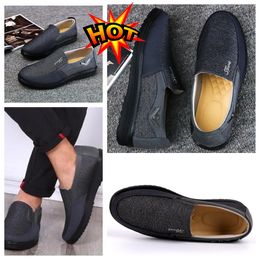 Model Formal Designer GAI Man Black Shoes Point Toe party banquet suits Men Business heel designer Minimalist Breathable Shoe EUR 38-50 softs