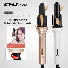 Irons Hair Curler Automatic Curling Iron Hair Styling Ceramic Professional Hair Curlers Rollers Rotating Curl Irons Curling Wand