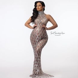 Maternity Pography Sexy Shiny Dress Stretchy Skinny Crystals Po Shoot Outfit Pregnancy 240321