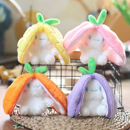 Cute and Cute Fruit Transforms into Little Rabbit Pendant Plush Toy Doll Jade Gui Dog Bag Pendant Keychain