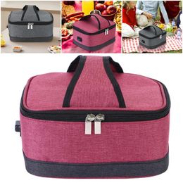 Dinnerware USB Constant Temperature Heating Bag Car Travel Camping Electric Lunch Box Picnic For Outdoor