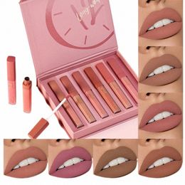 new 12 Colour matt Lip Gloss Moisturiser Liquid Lipstick Waterproof Lg Lasting Red Lip Tint Korean Makeup Cosmetic 742A#