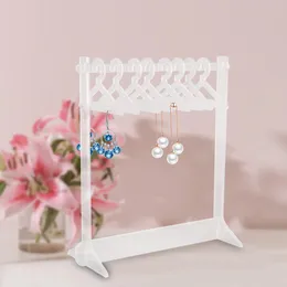 Decorative Plates Earring Holder Rack Jewelry Display Stand For Retail Show Necklaces Earrings Selling Merchant Women Marketing