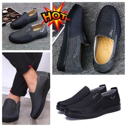 Model Formal Designers GAI Man Black Shoes Point Toe party banquet suits Men Business heel designers Minimalists Breathables Shoe EUR 38-50 soft