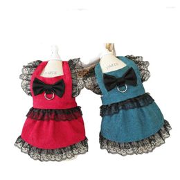 Dog Apparel Girl Costume Dress Summer Pet Clothes Cat Puppy Yorkie Pomeranian Maltese Schnauzer Poodle Bichon Clothing Skirt