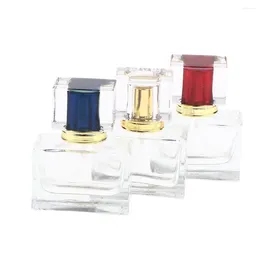 Storage Bottles Refillable Glass Perfume Tube Empty Spray Bottle 30 Ml Diy