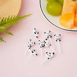 Forks Kids Snack Dessert Picks Non-toxic Animal Fruit Stickers Grade Bento Decoration Multifunctional Fork