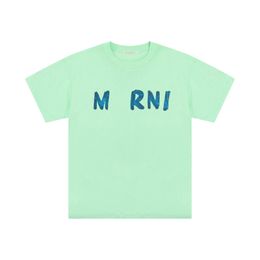 Mens Mar Niiie T Shirt Summer Short Sleeves Designer Crop Top Tshirts Printed Tops Casual Cotton Ventilate Tshirt Mans Outdoor Mar Niiie Shirt Size S-XL 103