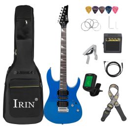 Guitar IRIN 6 Strings 24 Frets Electric Guitar Maple Body Electric Guitar Guitarra With Bag Strings Amp Picks Strap Parts & Accessories