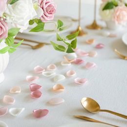 Decorative Flowers 400pcs/set Environmentally Friendly Rose Petals For DIY Crafts Wildly Applications Artificial