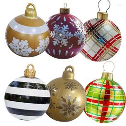 Party Decoration Inflatable Christmas Ball 23.6inch/60cm Waterproof PVC Decorative Blow Up Inflatables Festival