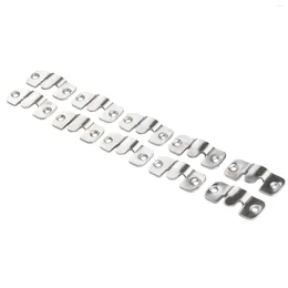 Frames Z-clips Hooks Rust-proof Stainless Steel 10PCS Hanging Picture Hardware Accessories Pendant Set Po Frame Hook