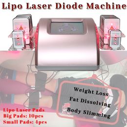 Portable Magic Lipolaser Weight Loss Non-Invasive Treatment Slimming Machine Lipo Laser Diode Arms Legs Cellulite Removal