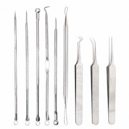black Dot Pimple Blackhead Remover Tool Needles for Squeezing Acne Tools Spo for Face Cleaning Comede Extractor Pore Cleaner C9CZ#
