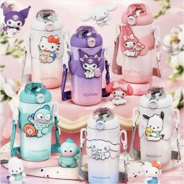 Wholesale ocean shipping Kunomi Melody Children's thermos cup Food grade 316 stainless steel drinking cup with straw