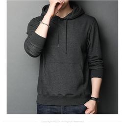 Oversize Black Fashion Mens Hoodies Men Sweatshirts Spring Autumn Solid Color Hip Hop Women Street wear hoodie Man's Clothing 005