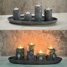 Candle Holders Set Of 4 Holder Candlestick Table Centrepiece Living Room To Create Warm Atmospheres Decors