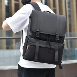 Backpack Waterprooof Oxford Cloth Daily Men Travel With Large Pockets For Laptop High Capacity Schoolbags Shoulder Bags