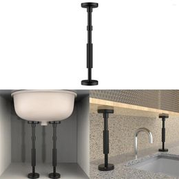 Bath Accessory Set 1pc Universal Installation Support Hanging Cabinet Bathroom Aids Adjustable Lifting And Fixing Artifacts Rods 18-45CM