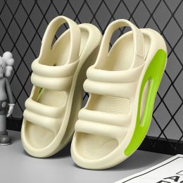 Sandals Summer Men Sandals Light EVA Men's Casual Shoes Hole Shoes Clogs Lovers Home Garden Outdoor Male Beach Flat Slippers Big Size