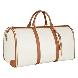 Storage Bags Large Capacity Travel Portable Folding Ladies Clothing Duffle Bag Outdoor Shopping Multifunctional Women'S Handbag