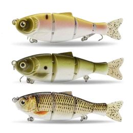 3Pieces 140mm 38g Hard Bait Bluegill Panfish Swimbait Brush Tail Sinking Fake Fishing Wobbler Bass Pike Gear 240312