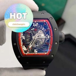 RM Wristwatch Timepiece Machinery RM030 Limited Edition 42*50mm RM030 Black Ceramic Side NTPT Red Frame