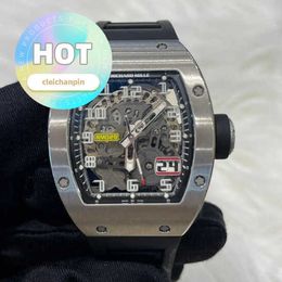 Hot RM Movement Wrist Watch Mens Watch Rm029 Titanium Alloy Fashion Leisure Business Sports Wristwatch