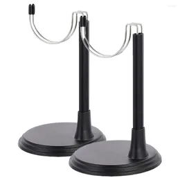 Decorative Plates 2 Pcs Model Support Bracket Models Dolls Display Shelves Stand For Action Figure Holder Movable Holders