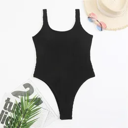 Women's Swimwear Quick-drying Swimsuit One-piece Bathing Suit Stylish Candy Colour Monokini Backless For Women Summer