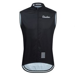 Raudax Light Sleeveless Cycling Vest Reflective Ciclismo Cycling Jersey Windproof Cycling Clothing Motorcycle Cycling Jackets 240323