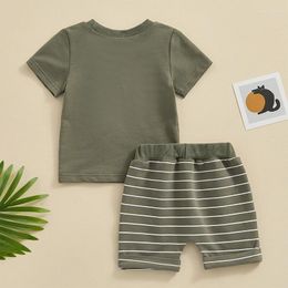 Clothing Sets Mamas Boy Baby Clothes Toddler Summer Outfit Born Short Sleeve Top Infant Shorts Set