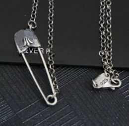 20FW CH Fashion pin pendant necklace chain bijoux for mens and women trend personality punk style Lovers gift hip hop jewelr4509884