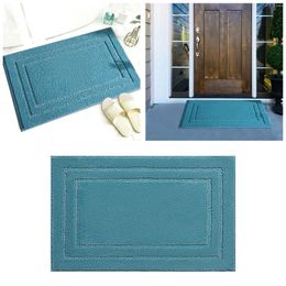 Carpets Absorbent Floor Mat Cotton Stoash 17x24 In Bath Rug Marine Blue Light Fleece Blanket