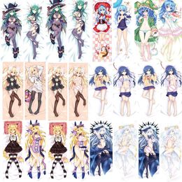 Pillow Case Anime DATE A LIVE Characters Sexy Girl Natsumi Origami Mukuro Yoshino Shiori Dakimakura Cover Hugging Body Pillowcases