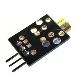 NEW KY-008 650nm Laser sensor Module 6mm 5V 5mW Red Laser Dot Diode Copper Head for Arduino