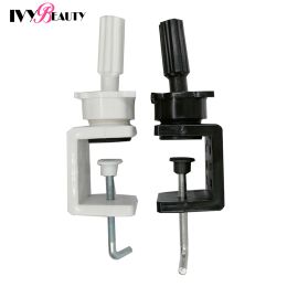 Stands Metal Mannequin Wig Clamp Stand Holder for Canvas Block Head Mannequin Manikin Training Practice Head Wig Display Hair Styling