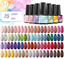 Mtssii 30pcs Gel Nail Polish Set MultiColor Semi Permanent Long Lasting Soak Off UV Varnish Art Hybrid1864402