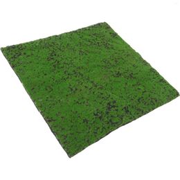 Decorative Flowers Simulated Green Plant Wall Moss 50x50 Artificial Turf Natural Horticulture Gifts Plastic Micro Landscape