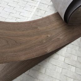 Crafts 250cm Natural black walnut veneer thin speaker veneer renovation handmade DIY veneer solid wood decorative panel skin