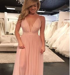 Prom Dresses Princess Pink Long Prom Dress with Side Slit Custom Colour Custom Sizes CMPD342302730