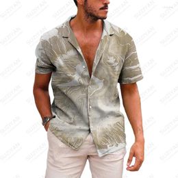 Men's Casual Shirts Beach Swimsuits Men Urban Style Trunk Arrivals Summer Patterns Solid Korean Version England Dye