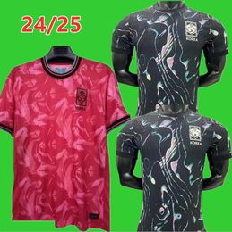 2024 2025 Korea Mens Soccer Jerseys National Home Away Team Pre-match suit 24 25 U J HWANG I B HWANG C H KWON H C HWANG H M SON Home Away Goalkeeper Football Shirts 999