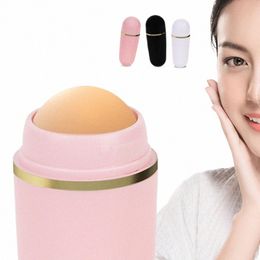 1pcs Face Oil Absorbing Roller Skin Care Tool Volcanic Ste Oil Absorber Wable Facial Oil Removing Care Skin Makeup Tool J42h#