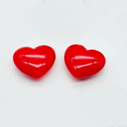 Storage Bottles Empty 5ml Heart Shape Red Lip Gloss Tube Refillable Bottle DIY Container Portable 60pc