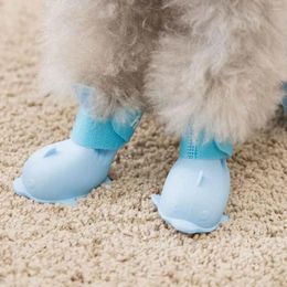 Dog Apparel Shape Protect Waterproof Candy Colors Suit Rain/snow Day Pet Supplies Cat Footwear Rain Boots Puppy Shoes