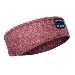 Wireless Bluetooth music eye mask earpiece with Bluetooth sports headscarf style call headset with sleep earphones