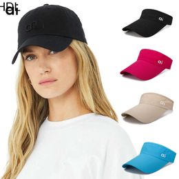 Designer Cap Ball Off-duty Yoga Buaseball Hat Fashion Summer Womenversatile Sunvisor Wear Ducktongue for Travel Airlift Solar Visordistrict